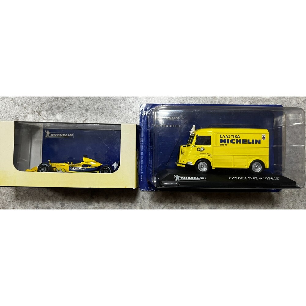 Eligor Citroen Type H Michelin  Grece & F1 F-1 Formula one RARE car NEW NIB lot